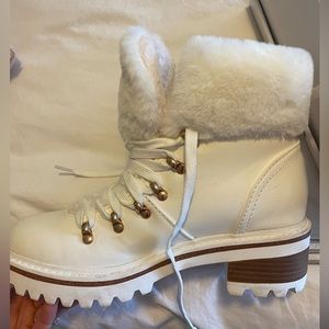 Winter White Boots